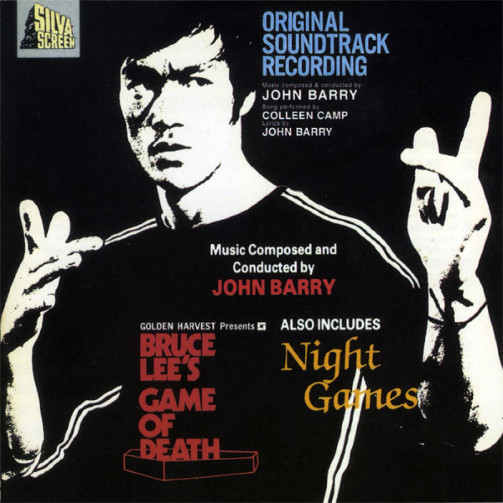 Ost john. Коллин Кэмп и Брюс ли. John Barry game of Death. Коллин Кэмп игра смерти. Night games 1980.